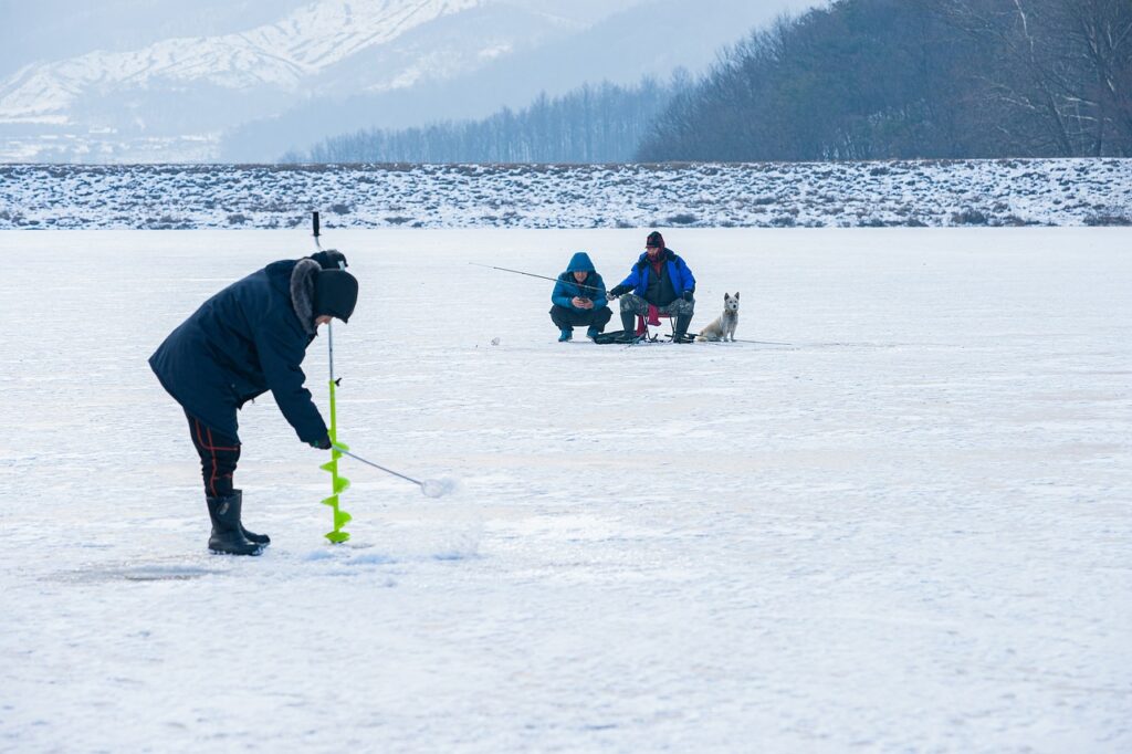 winter fishing