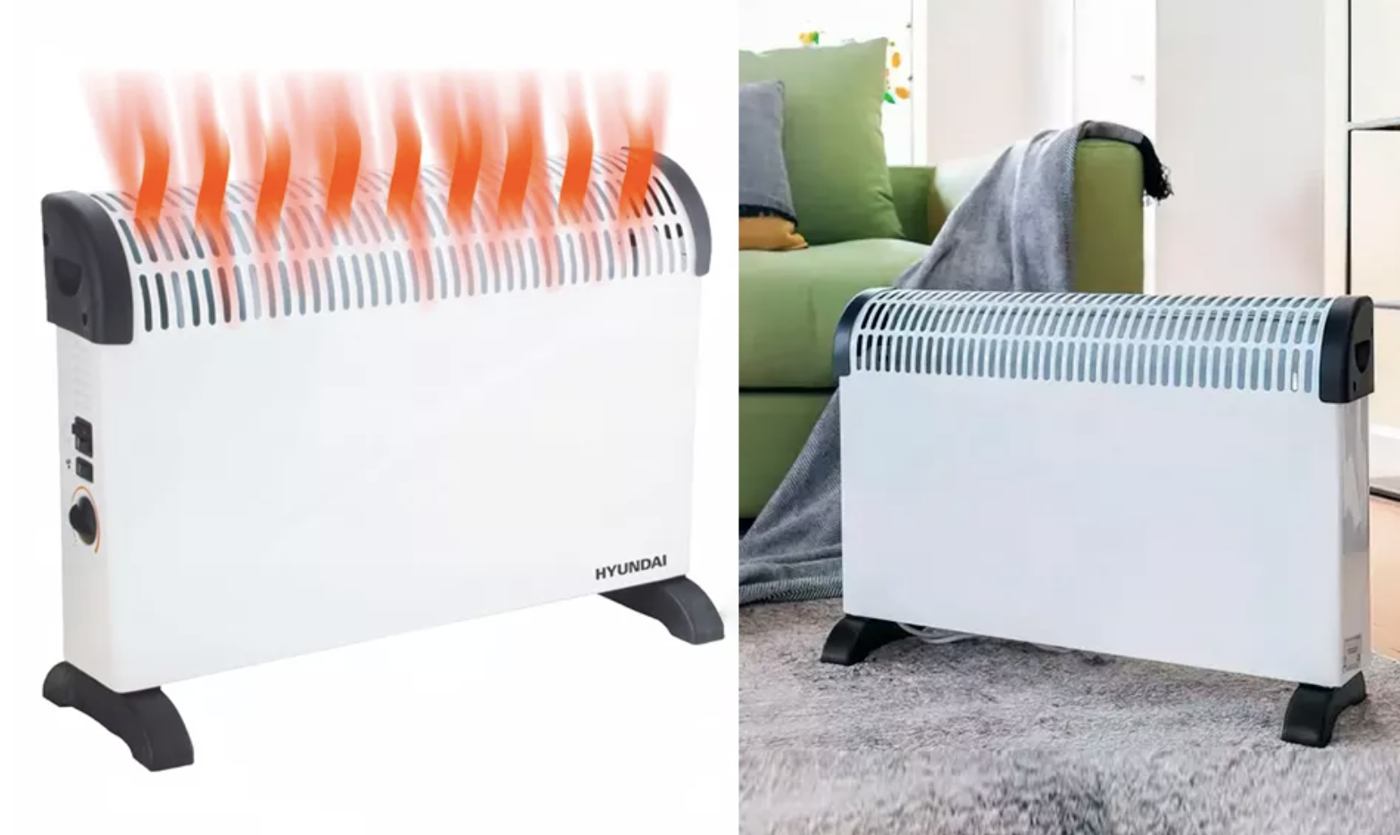 infrared or convector heater