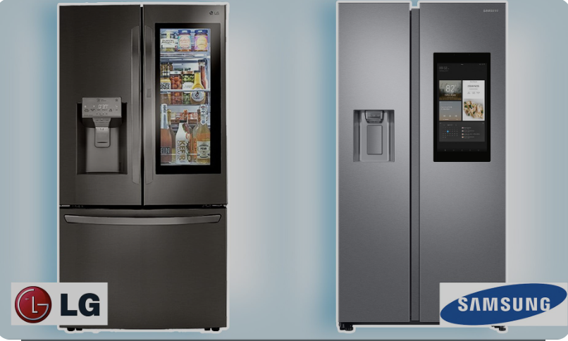 fridge SAMSUNG vs LG