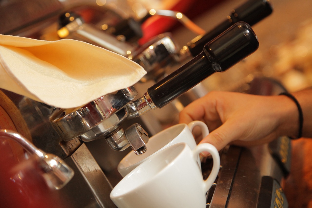 a carob coffee machine