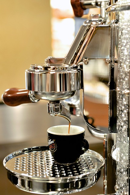 a carob coffee machine